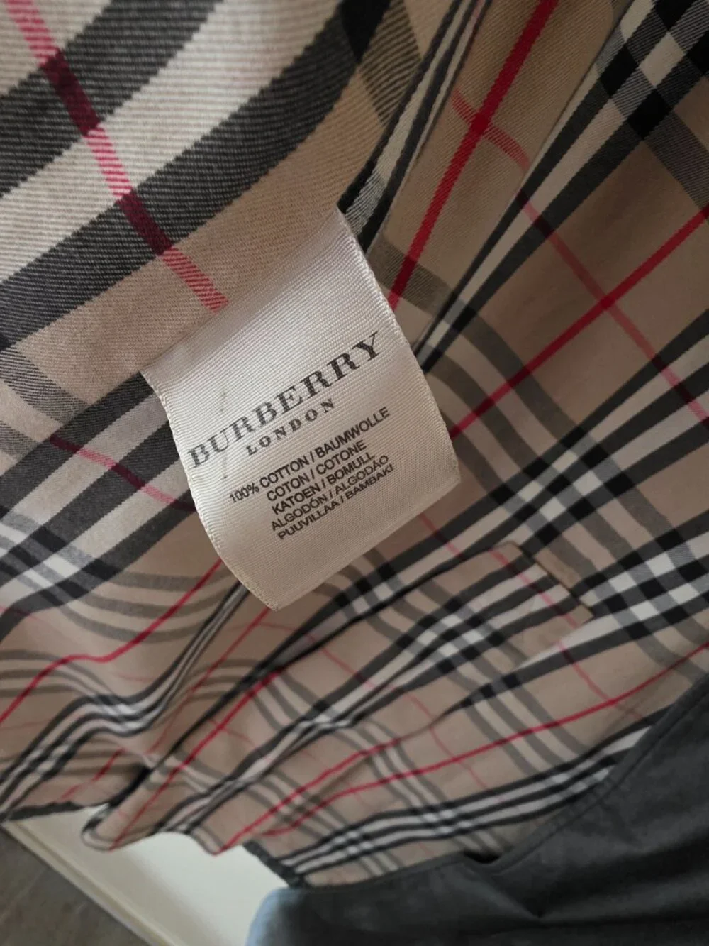 Burberry Gray Classic Trench Size 10 R, Excellent condition - Picture 7 of 16